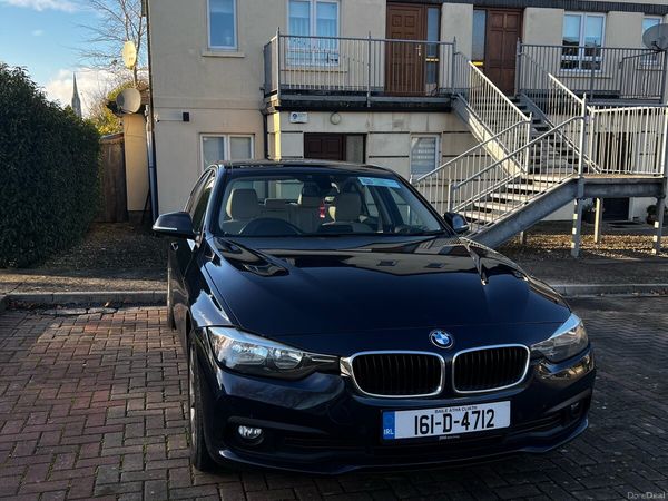 BMW 3-Series Saloon, Diesel, 2016, Blue