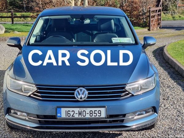 Volkswagen Passat Saloon, Diesel, 2016, Blue