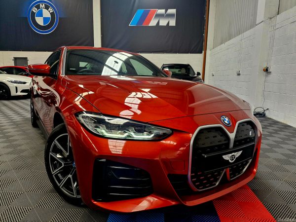 BMW i4 Hatchback, Electric, 2023, Orange