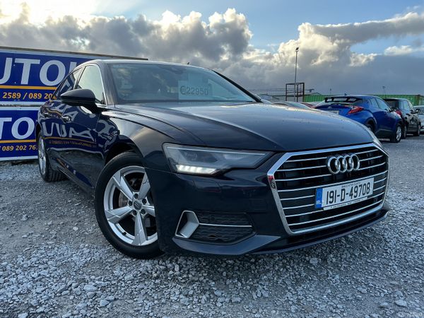 Audi A6 Saloon, Diesel, 2019, Blue