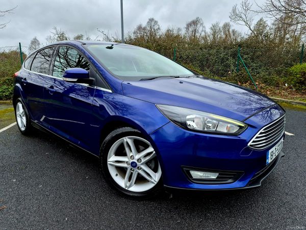 Ford Focus Hatchback, Petrol, 2018, Blue