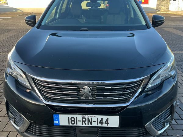 Peugeot 5008 MPV, Diesel, 2018, Black
