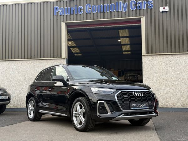 Audi Q5 Estate, Petrol Plug-in Hybrid, 2025, Black