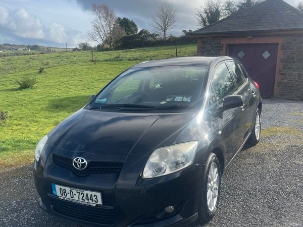 Toyota Auris Hatchback, Diesel, 2008, Black