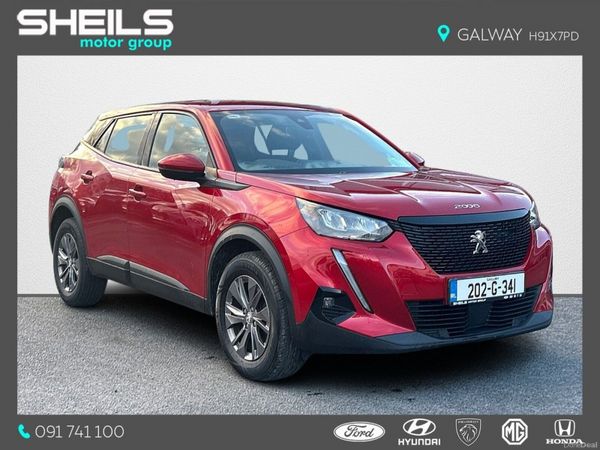 Peugeot 2008 MPV, Petrol, 2020, Red