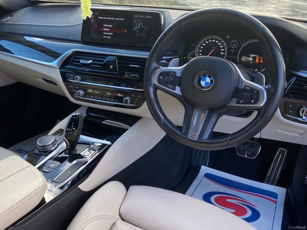 BMW 5-Series Saloon, Diesel, 2017, Black