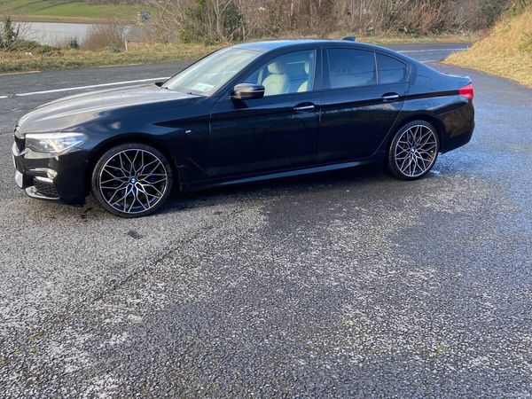 BMW 5-Series Saloon, Diesel, 2017, Black