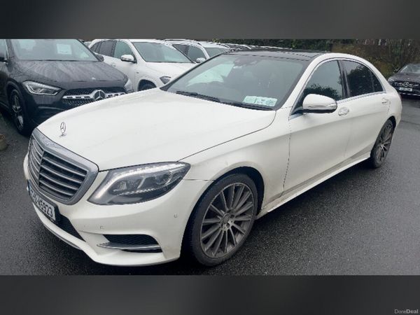 Mercedes-Benz S-Class Saloon, Diesel, 2017, White