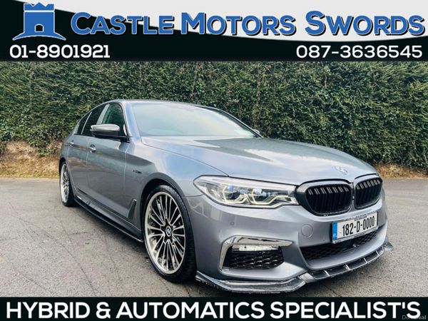BMW 5-Series Saloon, Diesel, 2018, Grey