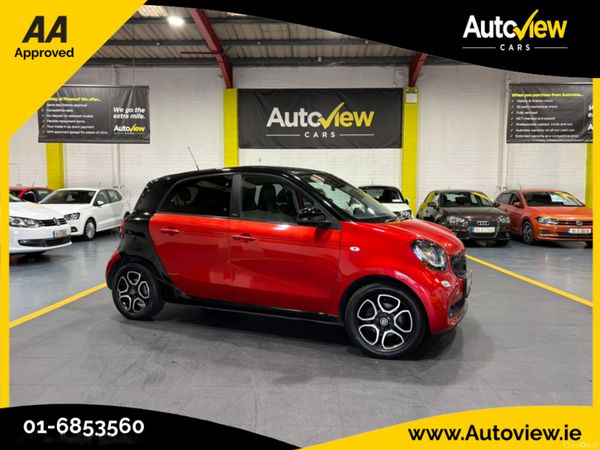 Smart Forfour Hatchback, Petrol, 2016, Red