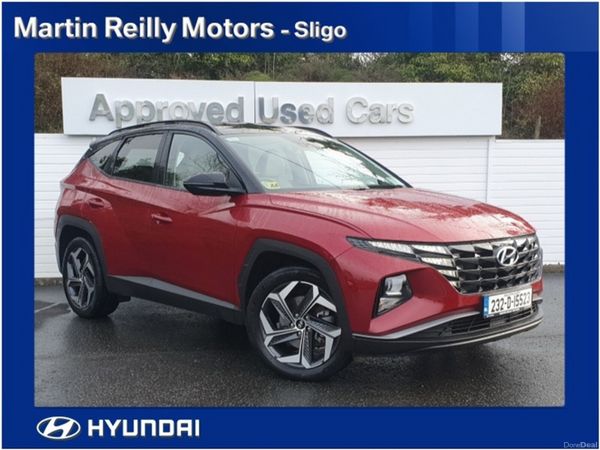 Hyundai Tucson MPV, Petrol Plug-in Hybrid, 2023, Red