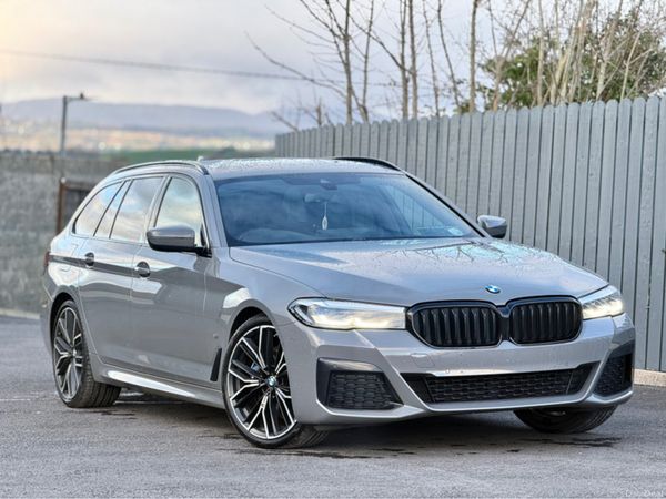 BMW 5-Series Estate, Diesel, 2022, Grey