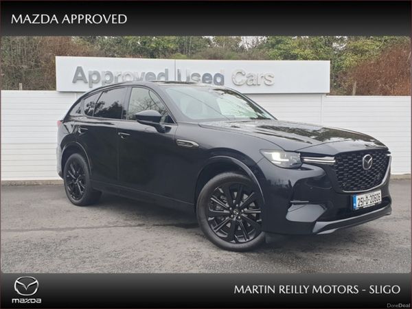 Mazda CX-60 SUV, Petrol Plug-in Hybrid, 2025, Black