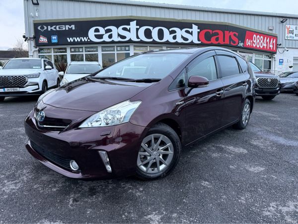 Toyota Prius MPV, Petrol Hybrid, 2014, Purple