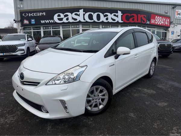 Toyota Prius MPV, Petrol Hybrid, 2014, White