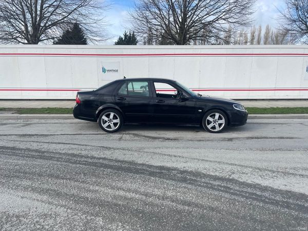 Saab 9-5 Saloon, Ethanol Petrol, 2008, Black