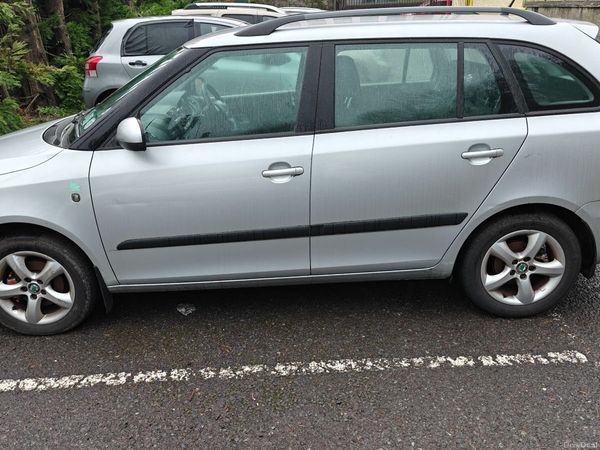 Skoda Fabia Estate, Diesel, 2012, Silver