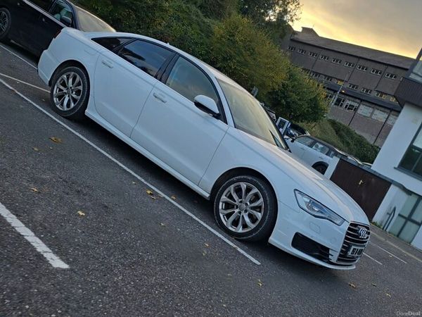 Audi A6 Saloon, Diesel, 2015, White