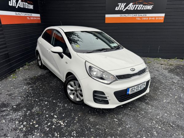 Kia Rio Hatchback, Petrol, 2015, White