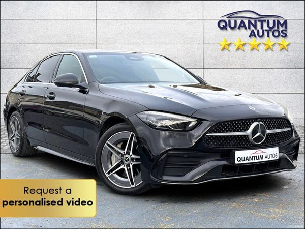 Mercedes-Benz C-Class Saloon, Petrol Hybrid, 2023, Black