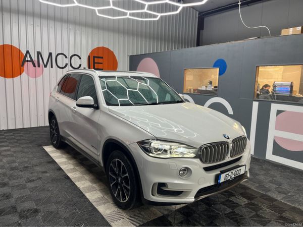 BMW X5 SUV, Petrol Plug-in Hybrid, 2016, White