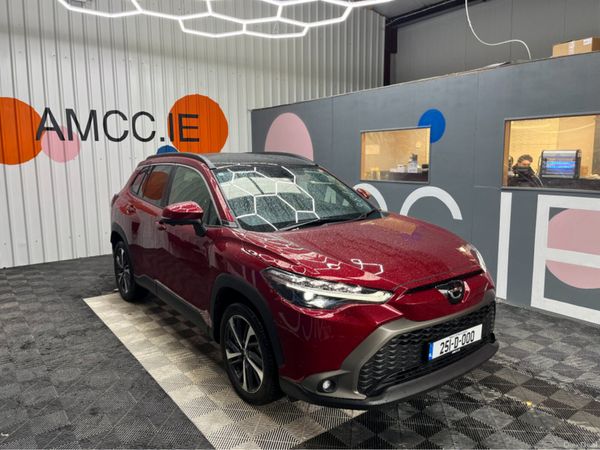 Toyota Corolla SUV, Petrol Hybrid, 2025, Red
