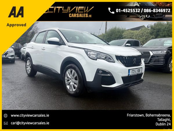 Peugeot 3008 MPV, Petrol, 2017, White
