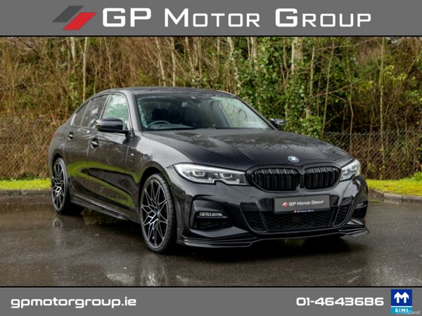 BMW 3-Series Saloon, Petrol Plug-in Hybrid, 2021, Black