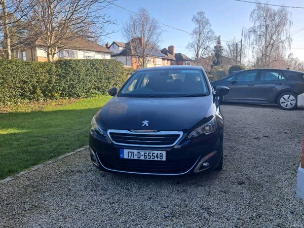 Peugeot 308 Hatchback, Diesel, 2017, Black