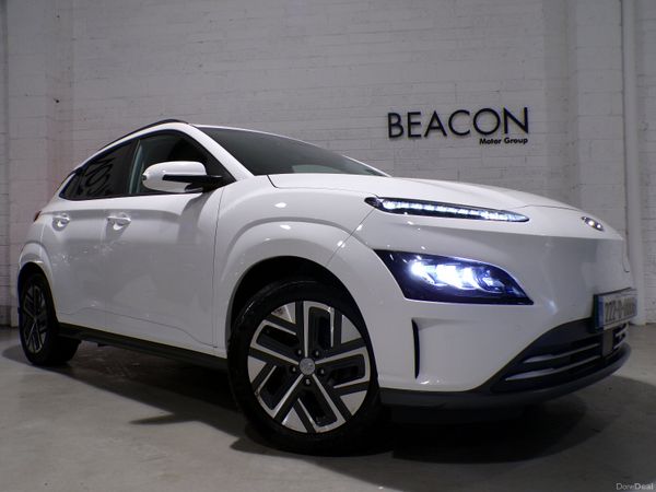 Hyundai KONA SUV, Electric, 2022, White