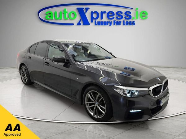 BMW 5-Series Saloon, Diesel, 2019, Grey