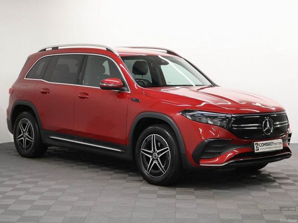 Mercedes-Benz EQB SUV, Electric, 2023, Red