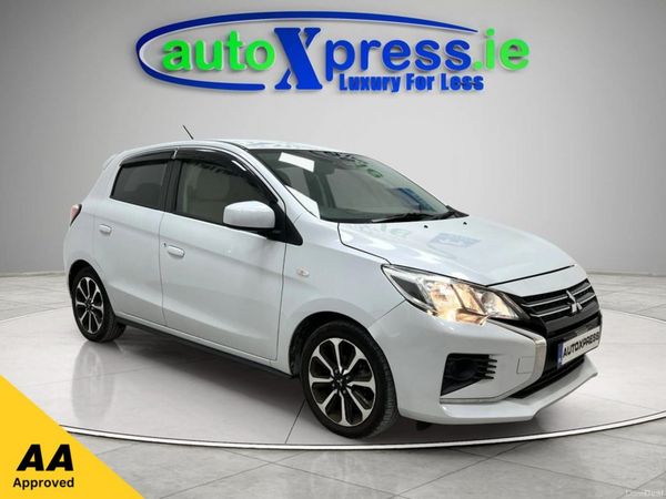 Mitsubishi Mirage Hatchback, Petrol, 2020, White