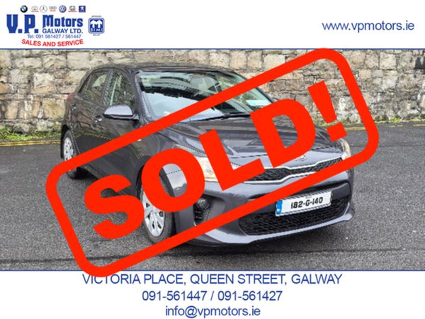 Kia Rio Hatchback, Petrol, 2018, Grey