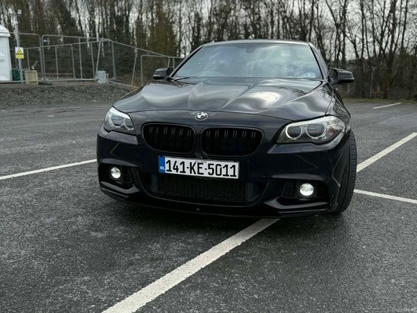 BMW 5-Series Saloon, Diesel, 2014, Black
