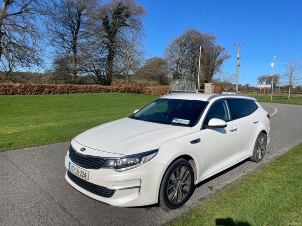 Kia Optima Estate, Diesel, 2017, White