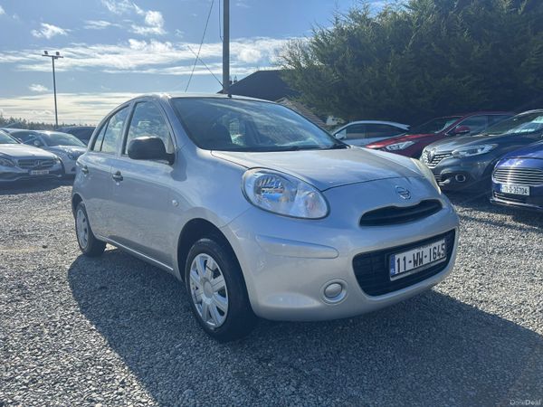 Nissan Micra Hatchback, Petrol, 2011, Silver
