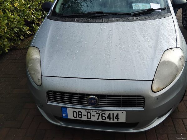 Fiat Punto Hatchback, Petrol, 2008, Grey