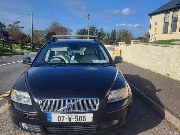 Volvo V50 Estate, Diesel, 2007, Black