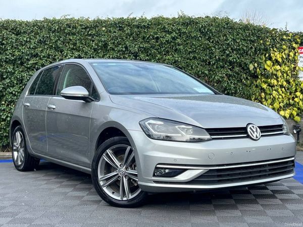 Volkswagen Golf Hatchback, Diesel, 2020, Silver