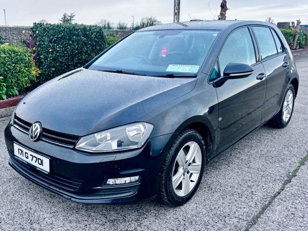 Volkswagen Golf Hatchback, Diesel, 2017, Black