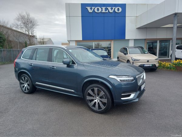 Volvo XC90 MPV, Petrol Plug-in Hybrid, 2023, Blue