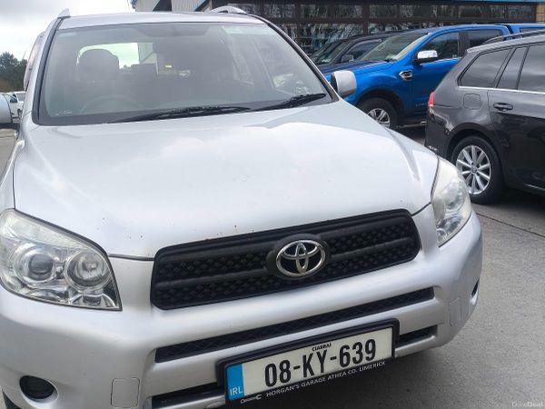 Toyota RAV4 SUV, Petrol, 2008, Silver