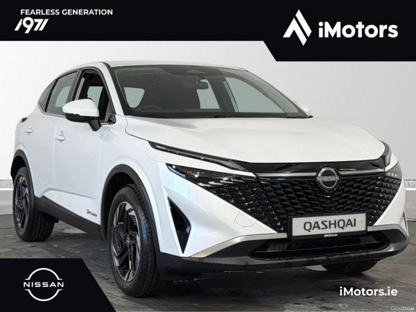 Nissan Qashqai SUV, Petrol Hybrid, 2026, White