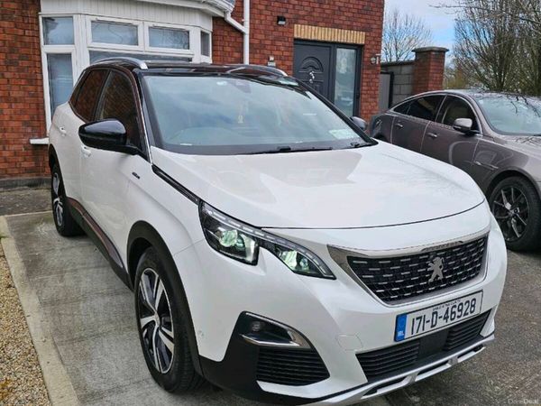 Peugeot 3008 SUV, Petrol, 2017, White