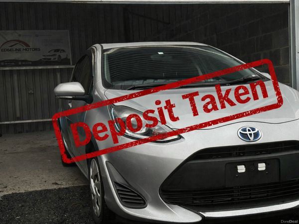 Toyota Aqua Hatchback, Petrol Hybrid, 2020, Silver