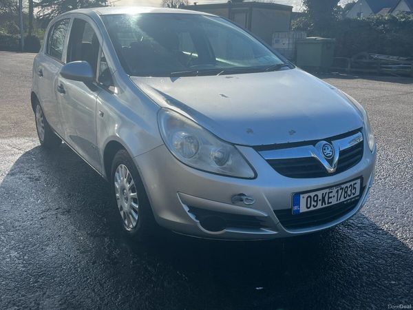 Vauxhall Corsa Hatchback, Petrol, 2009, Silver
