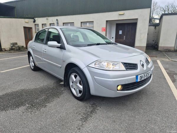 Renault Megane Saloon, Petrol, 2008, Silver