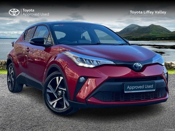Toyota C-HR SUV, Petrol Hybrid, 2023, Red