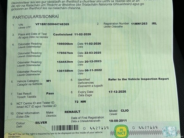 Renault Clio Hatchback, Petrol, 2011, Silver